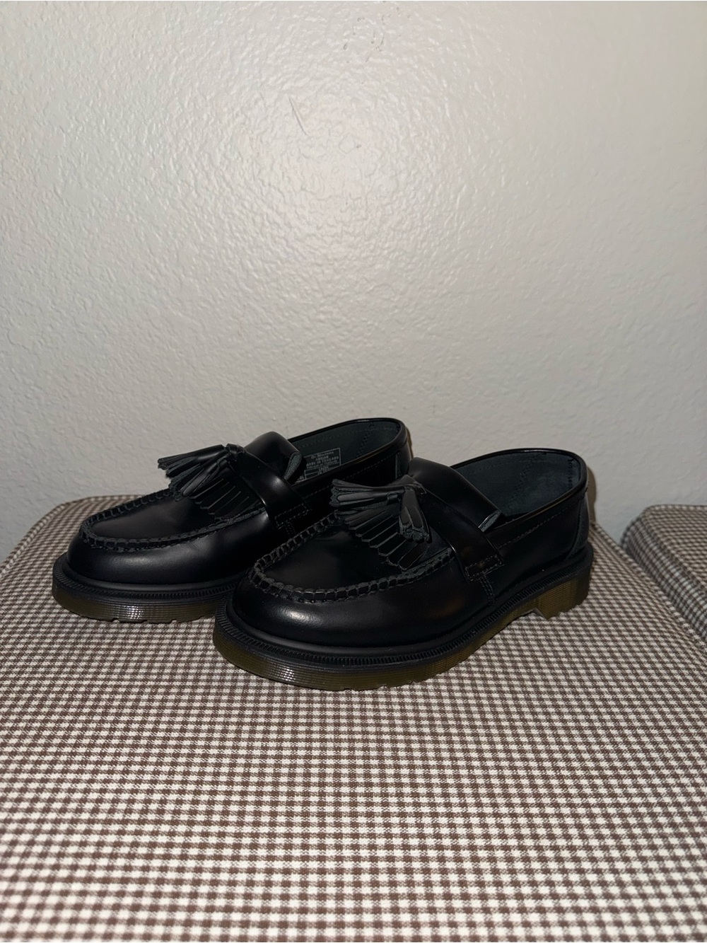 Dr. Marten’s: Women’s Black Tassel Loafers